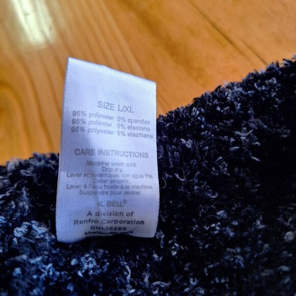 K Bell Black & Grey Knit Leggings - Picture 4 of 4